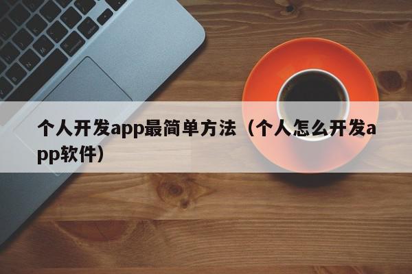 個(gè)人開發(fā)app最簡單方法（個(gè)人怎么開發(fā)app軟件）