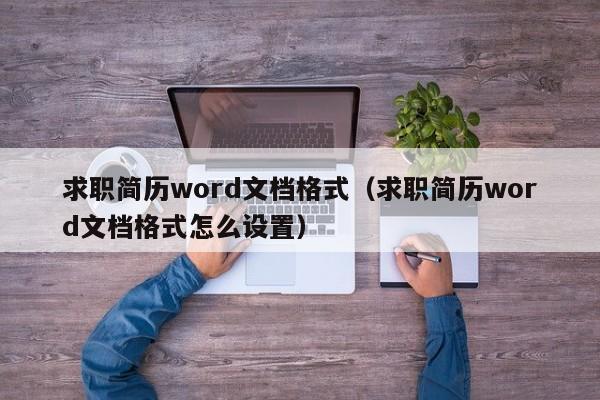 求職簡歷word文檔格式（求職簡歷word文檔格式怎么設置）