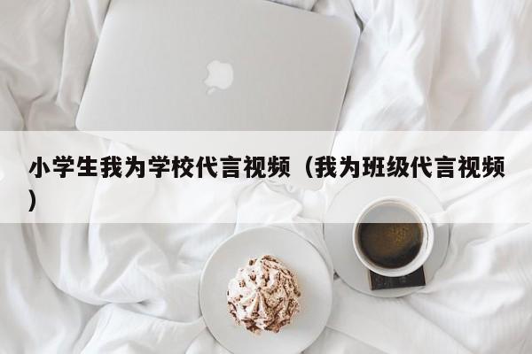 小學生我為學校代言視頻（我為班級代言視頻）