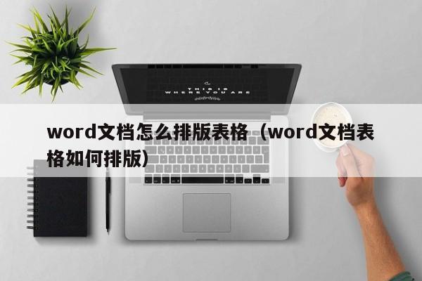 word文檔怎么排版表格（word文檔表格如何排版）