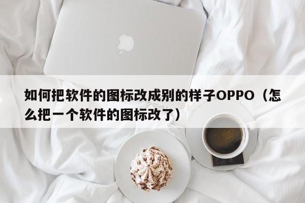 如何把軟件的圖標改成別的樣子OPPO（怎么把一個軟件的圖標改了）